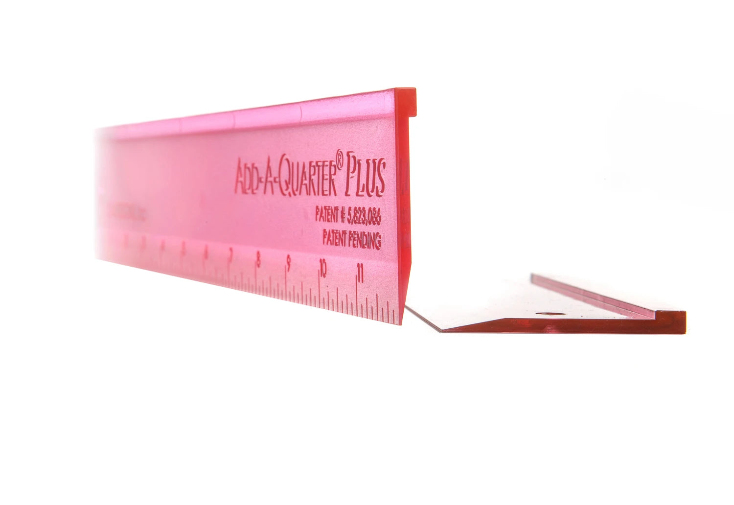 Add-A-Quarter Plus Ruler by CM Designs--12-Inch