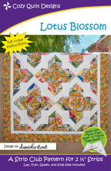 Cozy Quilt Designs Lotus Blossom Pattern