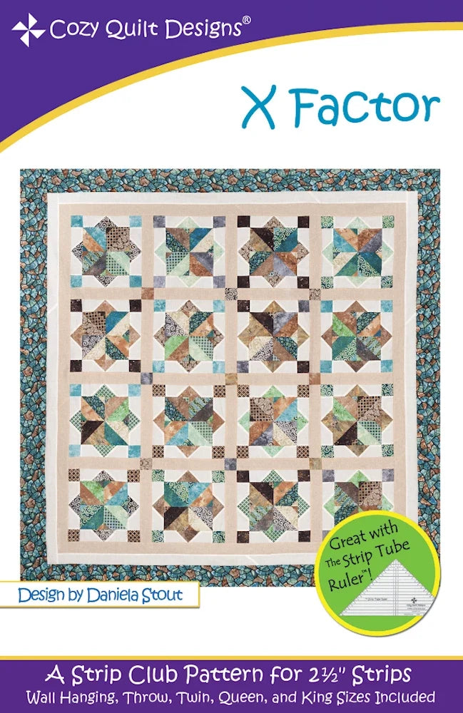 Cozy Quilt Designs X Factor Pattern