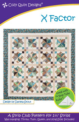 Cozy Quilt Designs X Factor Pattern
