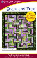 Cozy Quilt Designs Snaps and Pops Pattern