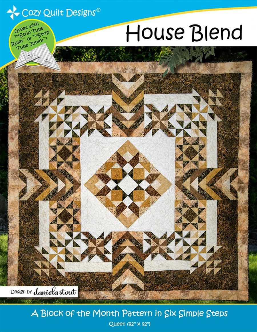 Cozy Quilt Designs House Blend Medallion Quilt