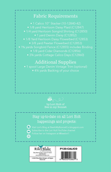 Calico Birds Pattern by Lori Holt of Bee in My Bonnet SKU P120-CALICO