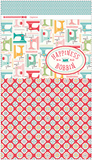 My Happy Place by Lori Holt Home Décor Zippy Bag Kits for LARGE Bags 14-inch x 12-inch