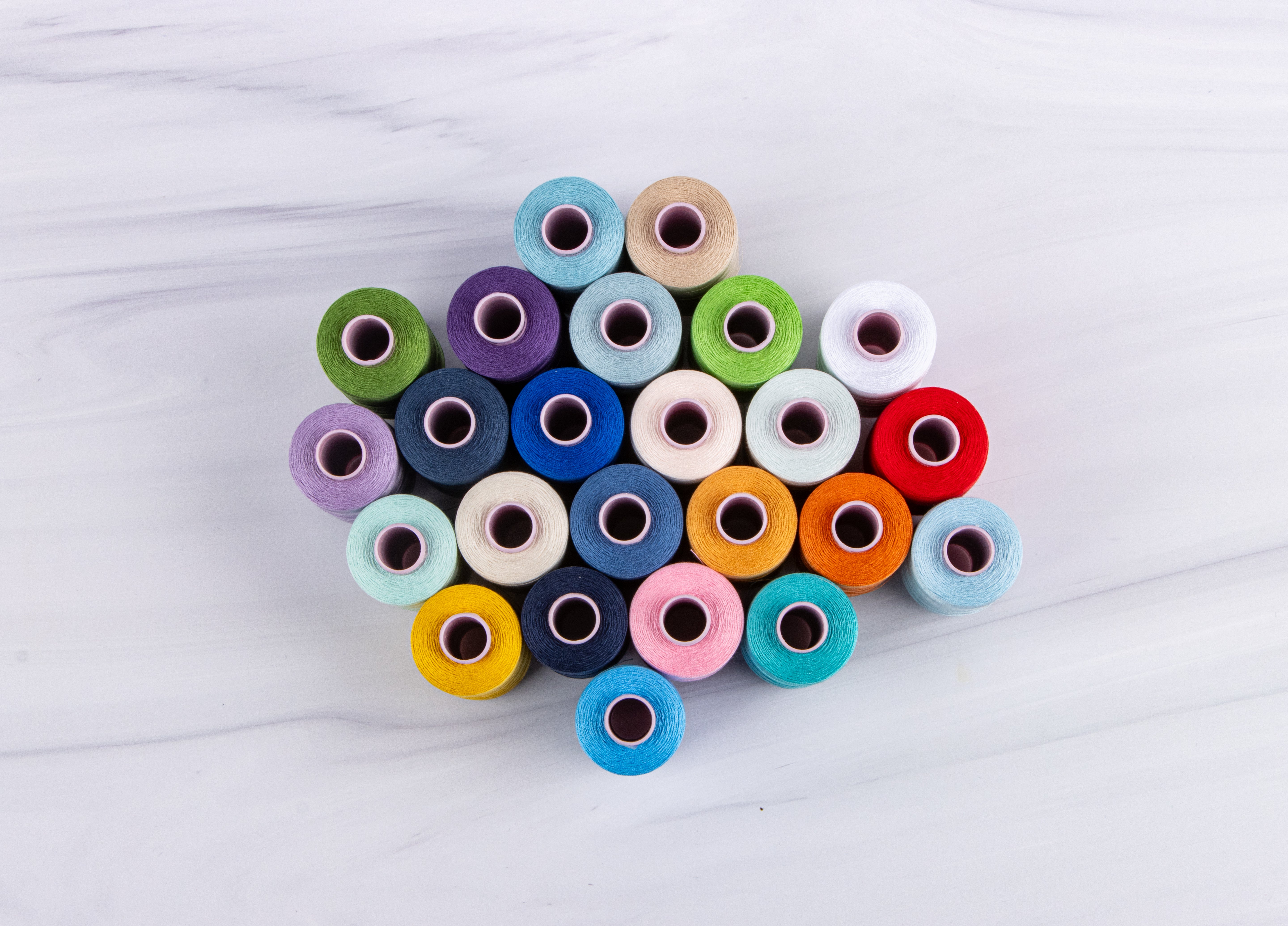 Multiple Colors - Class 15 Prewound Bobbins 60wt 100% Cotton Thread Wonderfil Efina Confetti Cotton™