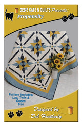Propensity Quilt Pattern by Deb Heatherly