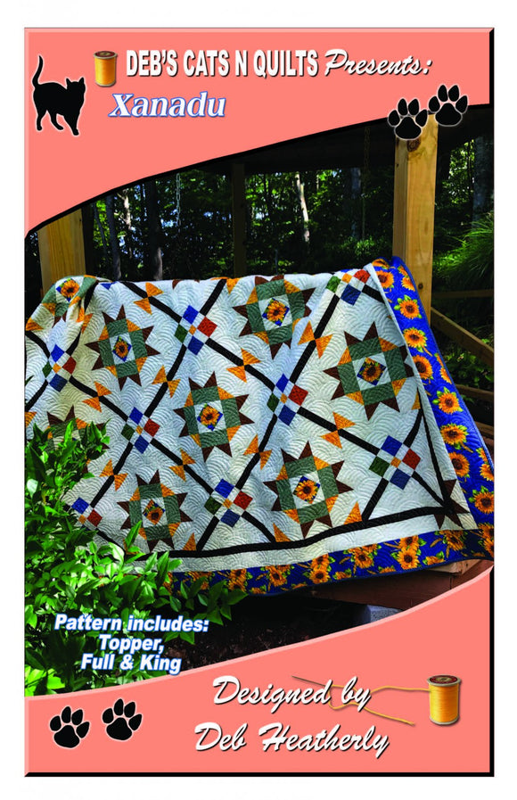 Xanadu Quilt Pattern by Deb Heatherly