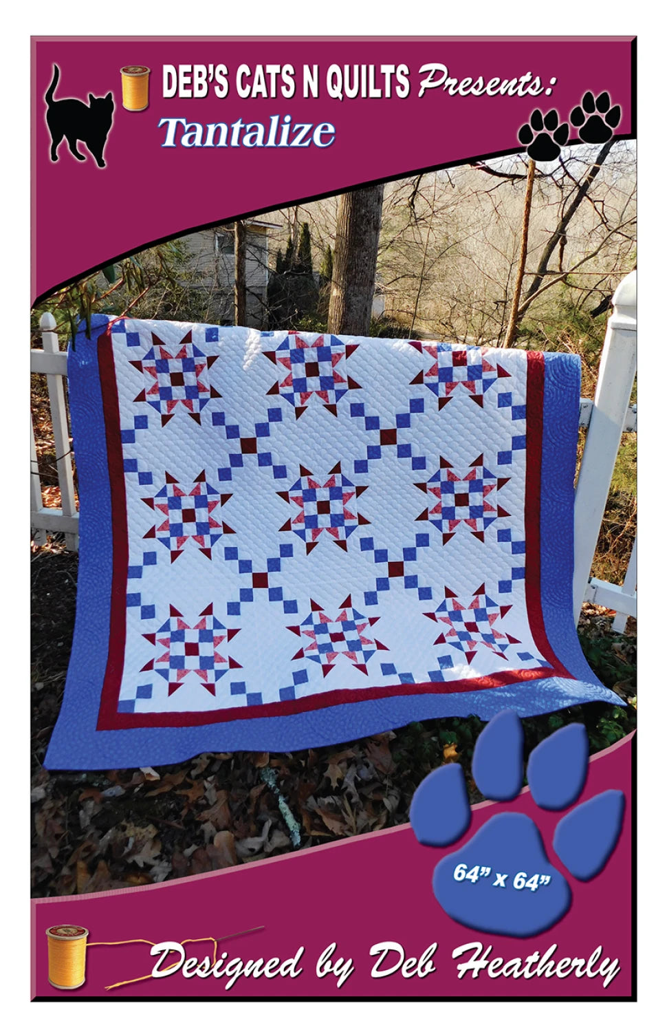 Tantalize Quilt Pattern by Deb Heatherly (DH2609)