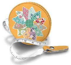 Bee Vintage Tape Measure--Dahlia on Daisy by Lori Holt of Bee in My Bonnet for Riley Blake Designs
