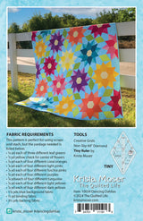 Dancing Dahlias Quilt Pattern by Krista Moser of The Quilted Life 10034