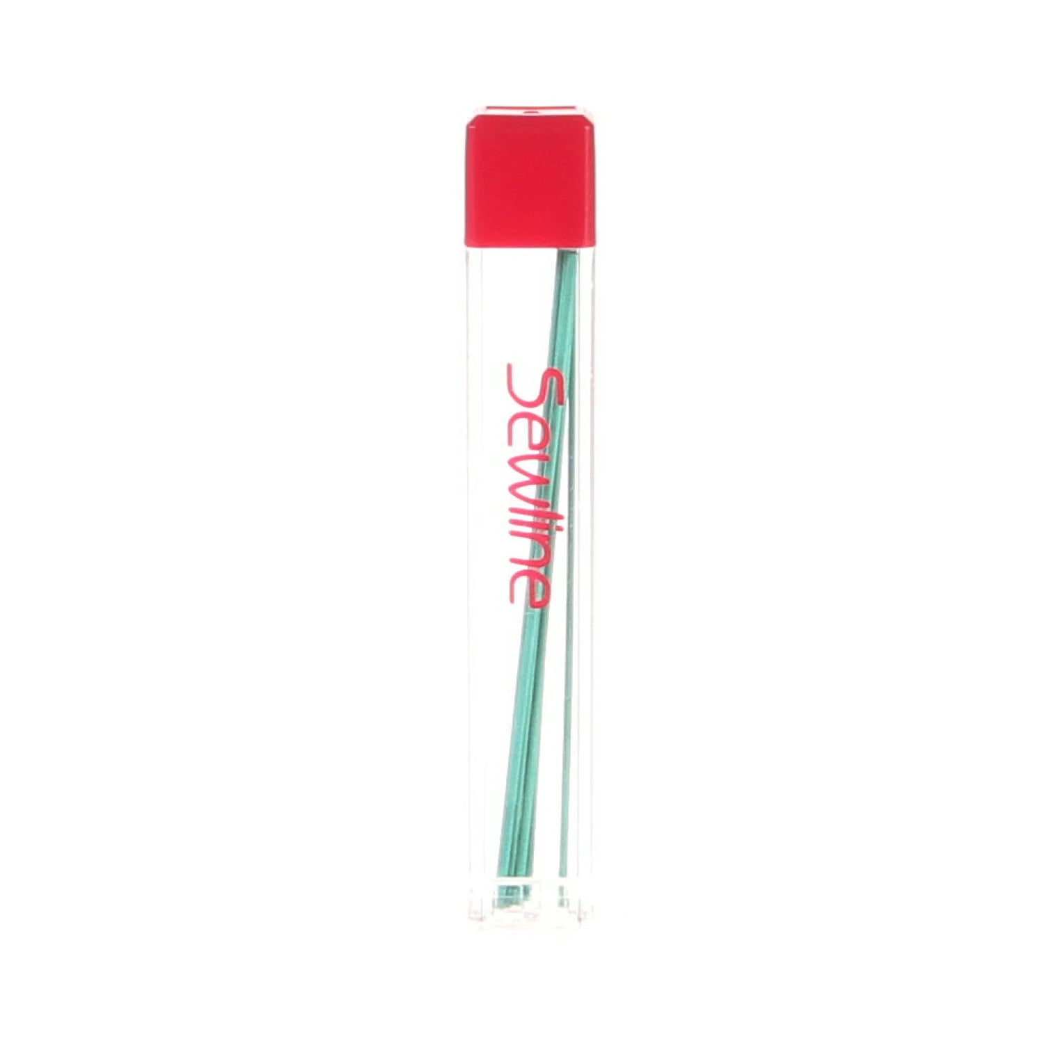 Sewline green ceramic lead refills 0.9mm for fabric marking pencils, 6 count