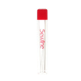 Sewline white ceramic lead refills 0.9mm for fabric marking pencils, 6 count
