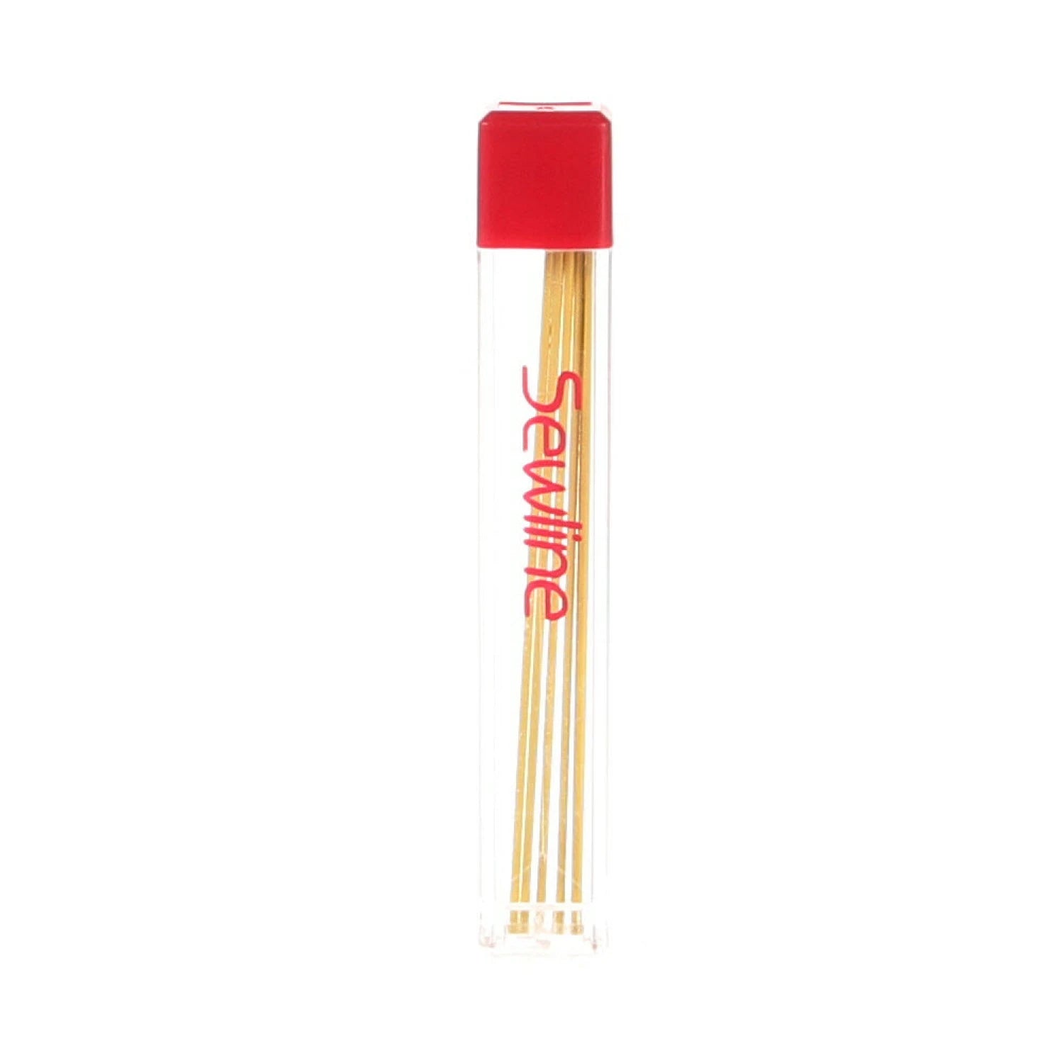 Sewline yellow ceramic lead refills 0.9mm for fabric marking pencils, 6 count