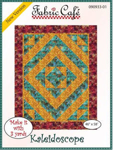 Kaleidoscope 3-Yard Quilt Pattern by Donna Robertson SKU FC090933-01