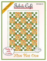 Nine Plus One 3-Yard Quilt Pattern by Donna Robertson SKU FC091026-01