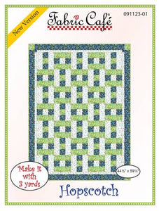 Hopscotch 3-Yard Quilt Pattern by Donna Robertson SKU FC091026-01