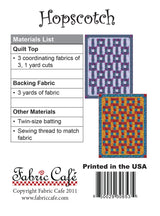Hopscotch 3-Yard Quilt Pattern by Donna Robertson SKU FC091026-01
