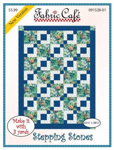 Stepping Stones 3-Yard Quilt Pattern by Donna Robertson SKU FC091528-01