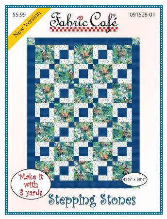 Stepping Stones 3-Yard Quilt Pattern by Donna Robertson SKU FC091528-01