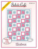 Illusions 3-Yard Quilt Pattern by Donna Robertson SKU FC091821-01