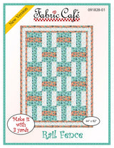 Rail Fence 3-Yard Quilt Pattern by Donna Robertson SKU FC091828-01