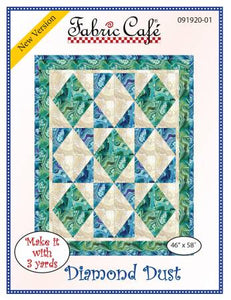 Diamond Dust 3-Yard Quilt Pattern by Donna Robertson SKU FC091920-01