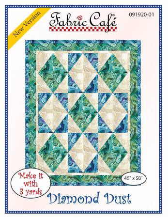 Diamond Dust 3-Yard Quilt Pattern by Donna Robertson SKU FC091920-01