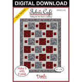 Dash 3-Yard Quilt Pattern by Donna Robertson SKU FC092021-02