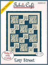 Easy Street 3-Yard Quilt Pattern by Donna Robertson SKU FC092023-01