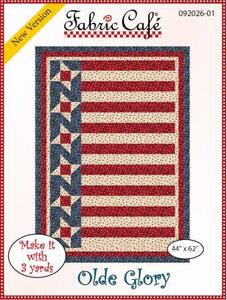 Olde Glory 3-Yard Quilt Pattern by Donna Robertson SKU FC092026-01