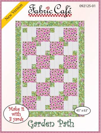 Garden Path 3-Yard Quilt Pattern by Donna Robertson SKU FC092125-01
