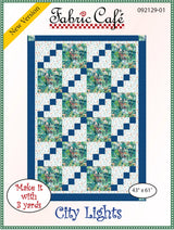 City Lights 3-Yard Quilt Pattern by Donna Robertson SKU FC092129-01