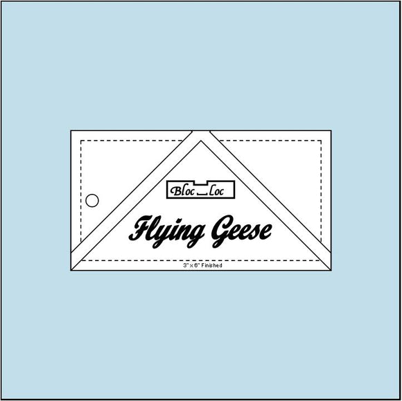 Bloc Loc Flying Geese Trim Tool--3