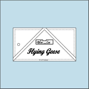 Bloc Loc Flying Geese Trim Tool--4" x 8" Finished