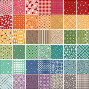 42-Piece Fat Quarter Bundle--Bee Bundle Limited Edition Colors by Lori Holt of Bee in My Bonnet SKU FQ-15570-42