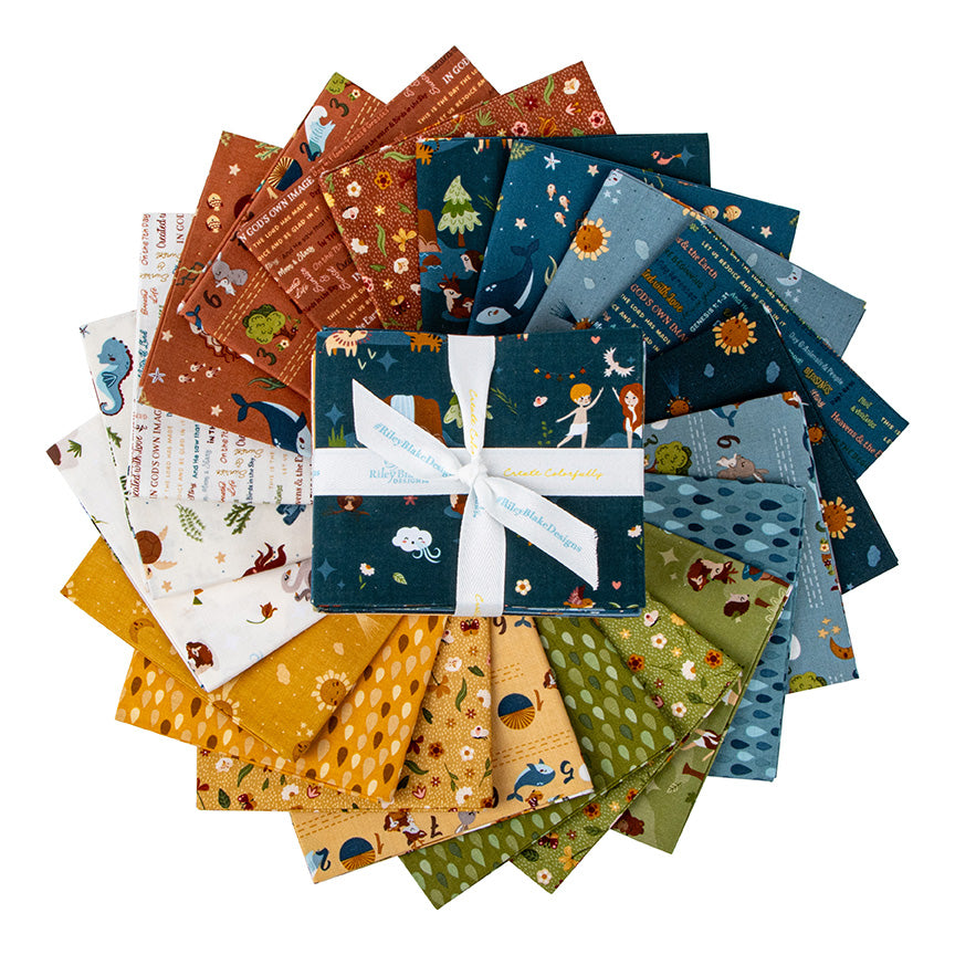 21-Piece Fat Quarter Bundle--Created With Love by Jennifer Long of Sew a Story