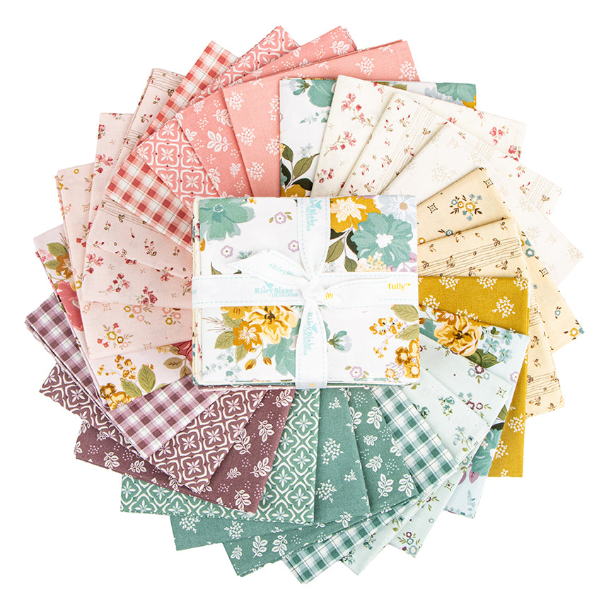 Renew Fat Quarter Bundle by Sandy Gervais | Riley Blake Designs-Fanned