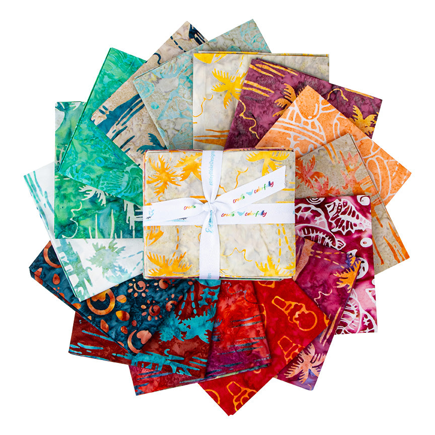 19-Piece Fat Quarter Bundle--A New Day by Karen Gibbs for Riley Blake Designs