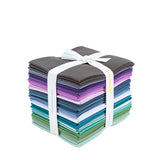 24-Piece Fat Quarter Bundle - Confetti Cottons Cool SKU FQ-COO120-24