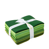 Confetti Cottons Green 12-Piece Fat Quarter Bundle SKU FQ-GRE120-12