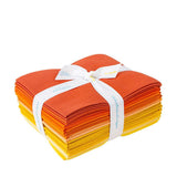 Confetti Cottons Orange and Yellow 12-Piece Fat Quarter Bundle SKU FQ-ORA120-12