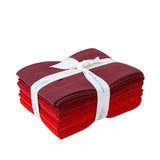 Confetti Cottons Red 12-Piece Fat Quarter Bundle SKU FQ-RED120-12