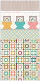 Calico by Lori Holt Home Décor Zippy Bag Kits for SMALL Bags 9-inch x 8-inch