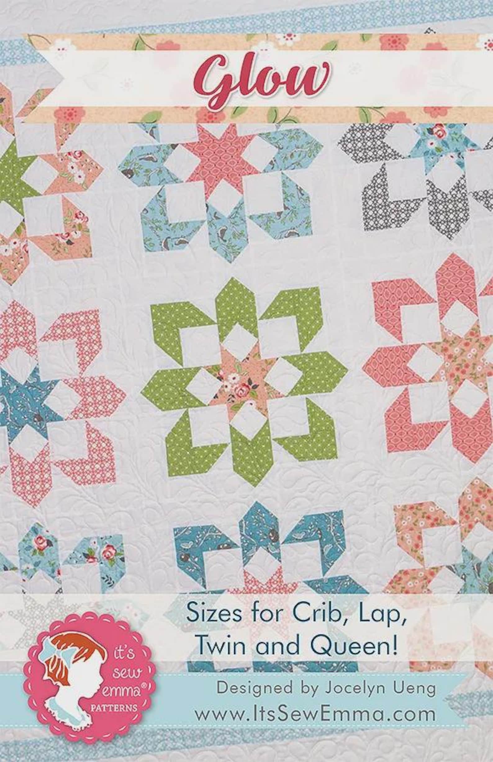 Glow Quilt Pattern by Jocelyn Ueng  for It's Sew Emma