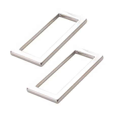 ByAnnie™ 1.5" Metal Rectangle Rings- 3 Finishes (Set of 2)