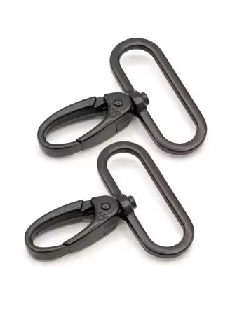 ByAnnie™ 1.5" Metal Swivel Snap Hooks - 3 Finishes (Set of 2)