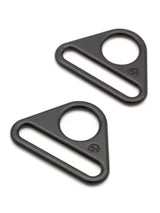 ByAnnie™ 1.5" Metal Flat Triangle Rings - 3 Finishes (Set of 2)