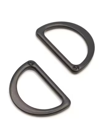 ByAnnie™ 1" D-Rings – 3 Finishes (Pack of 2)