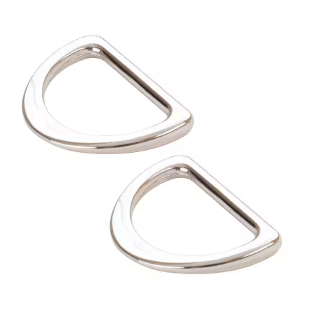 ByAnnie™ 1" D-Rings – 3 Finishes (Pack of 2)