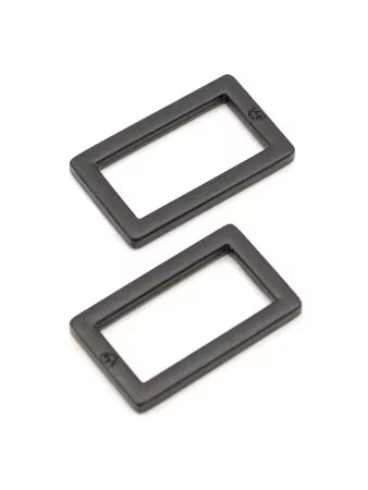 ByAnnie™ 1" Metal Rectangle Rings- 3 Finishes (Set of 2)